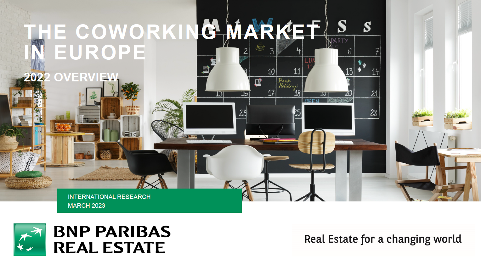 coworking market in europe 2022